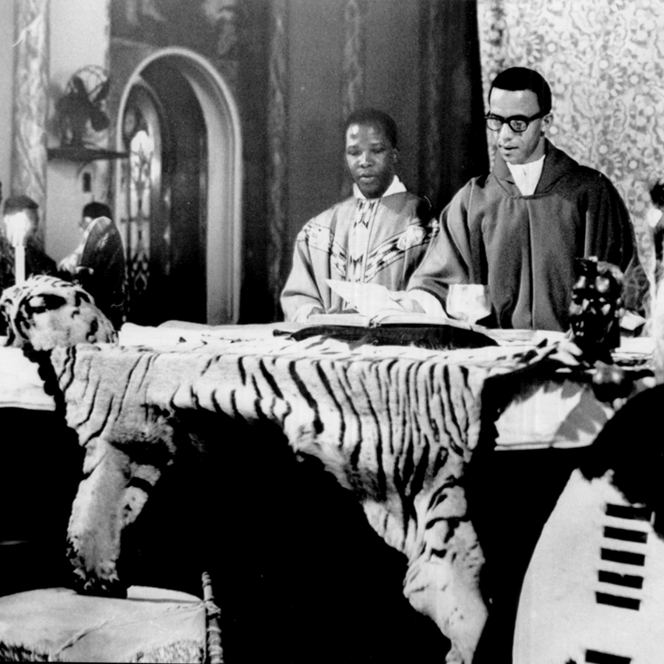 Black Unity Mass at St. Agatha Church, Chicago, Feb. 1969