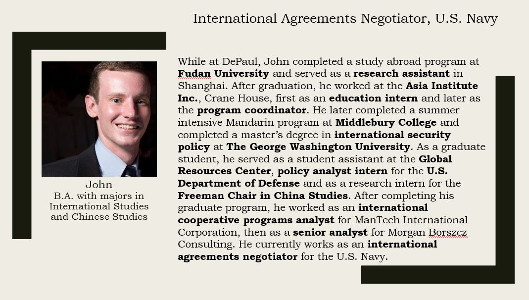 Chinese Program Alumni