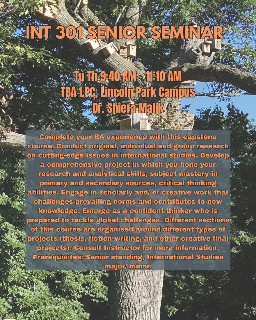 Fall 2026 Course Flyer