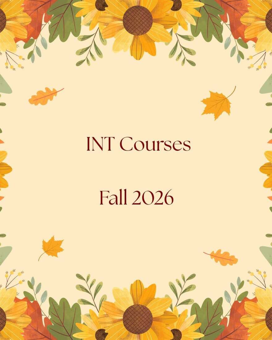 International Studies Courses Fall 2026