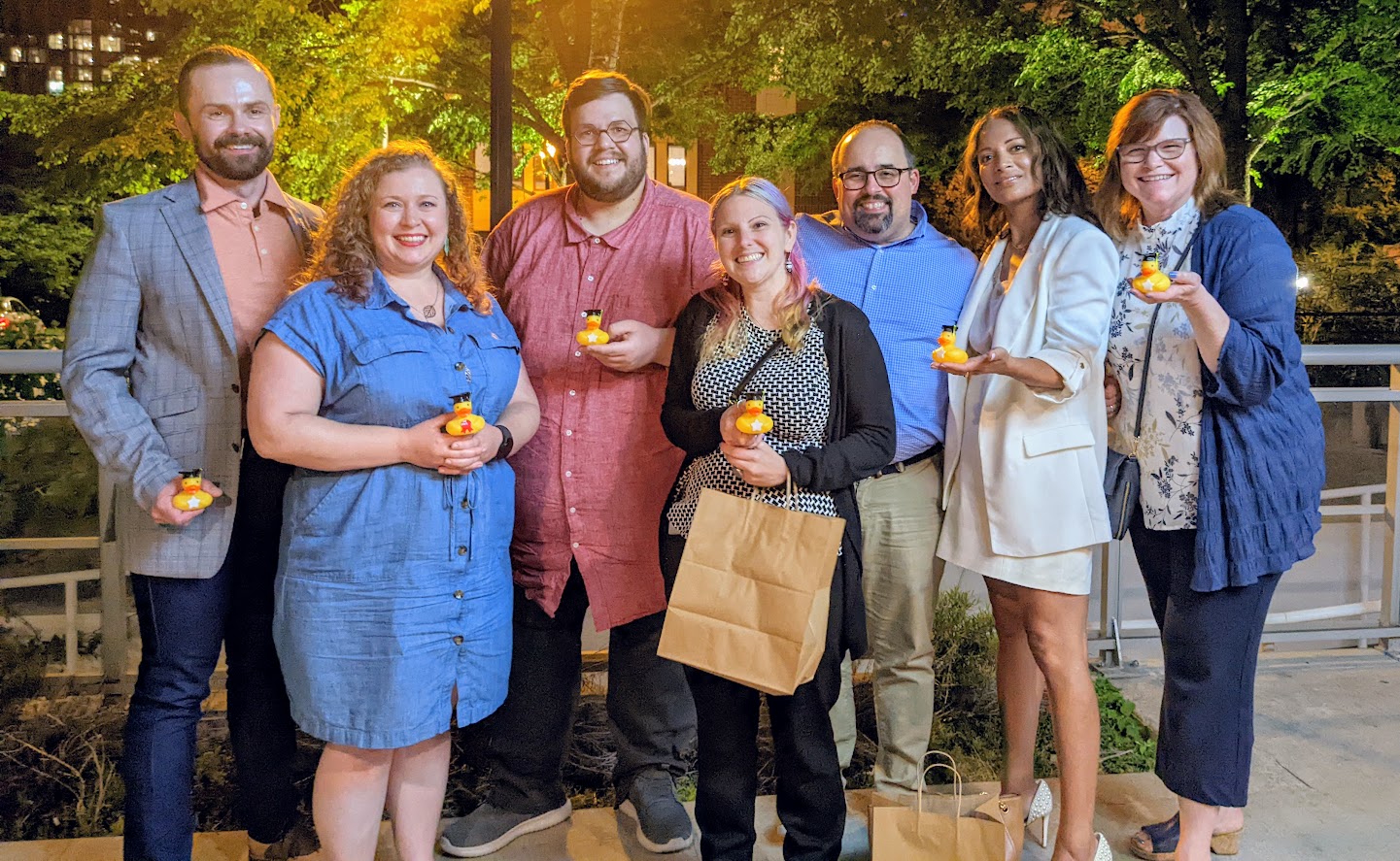 Ten students are graduating in the inaugural cohort of DePaul's accelerated, one-year program, the first online master’s degree offered by the College of Communication.