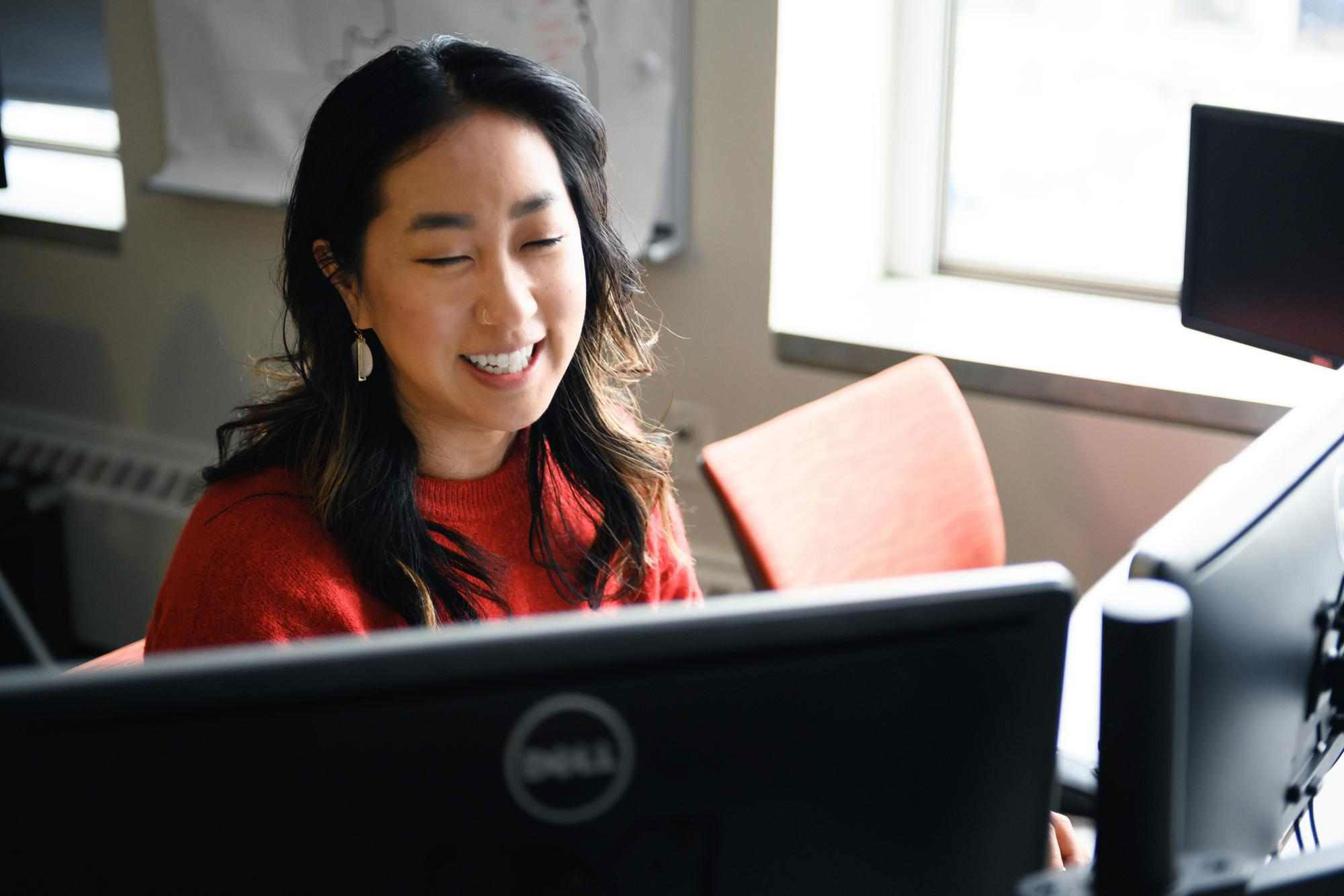 Screenshot of an online professional development session.