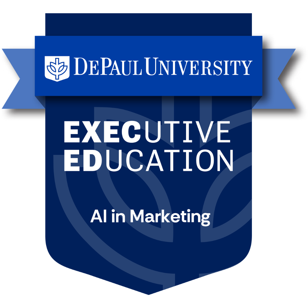AI in marketing digital badge