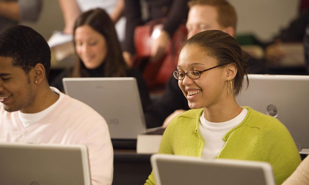 studnets in a classroom