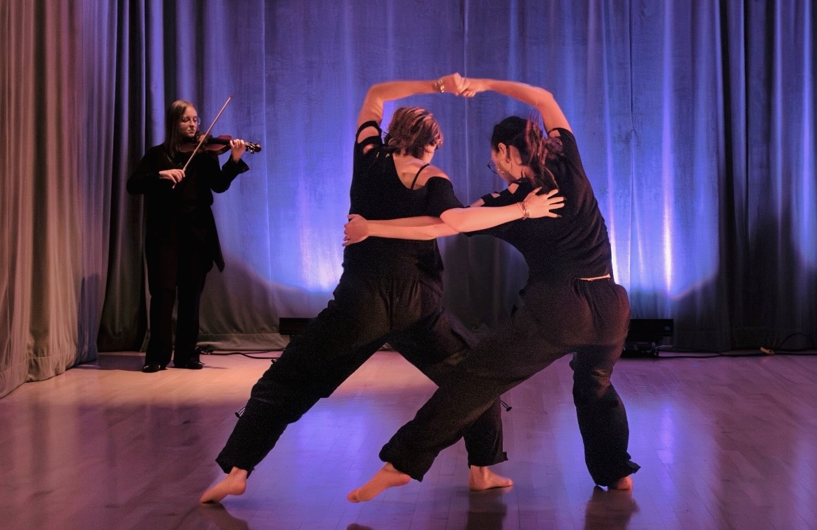 A dancer performs in our spring 2026 dance recital.