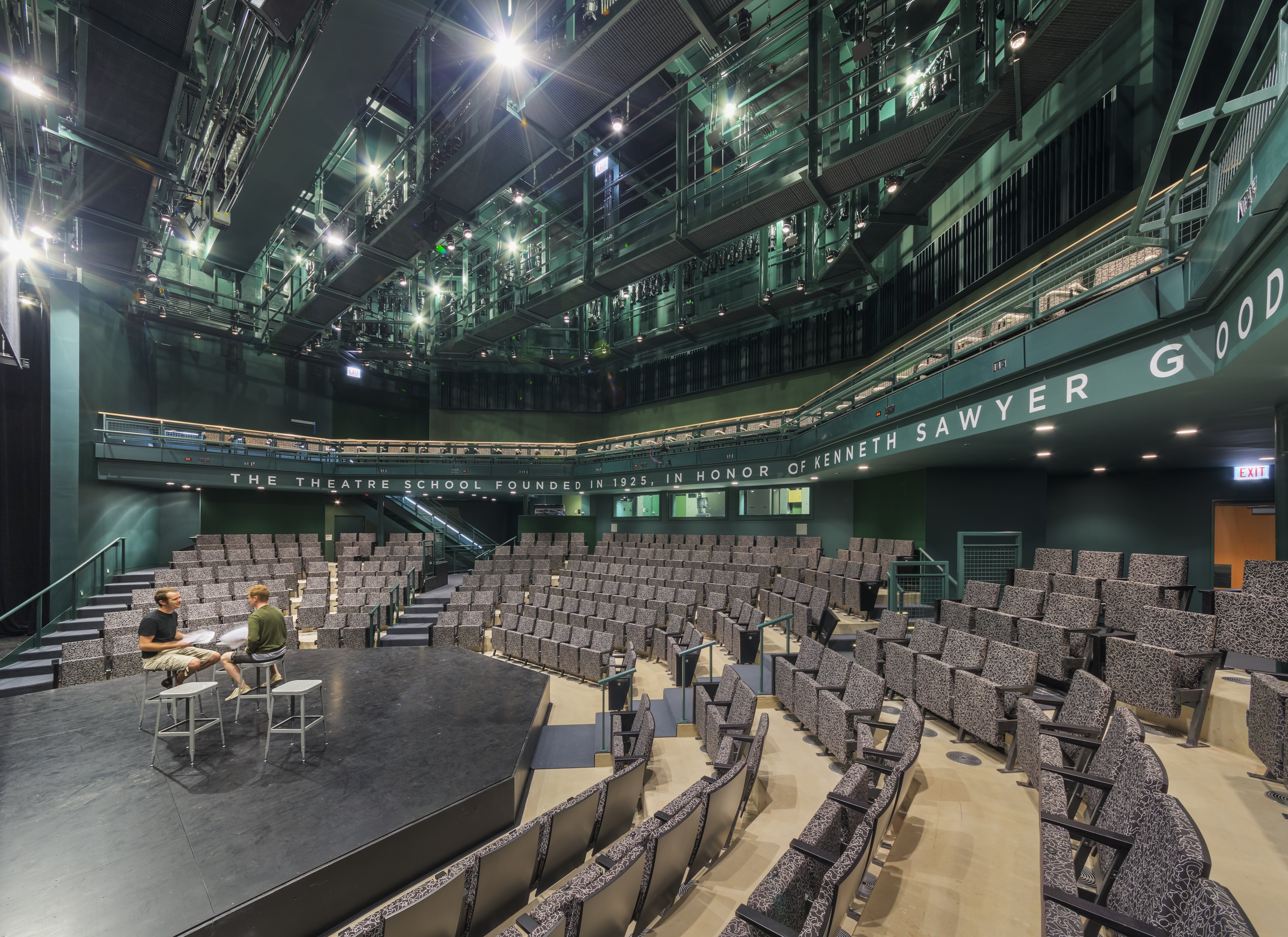 Interior of Dr. John R. &amp; Joyce L. Watts Theatre