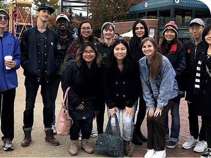 DUXA student org outside