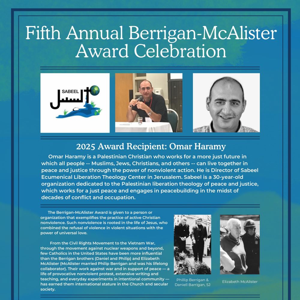 2025 Berrigan-McAlister Award