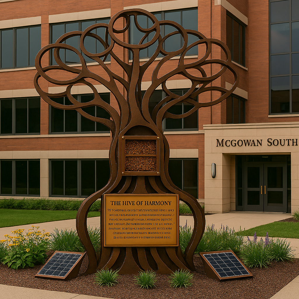 "The Hive of Harmony" virtual monument