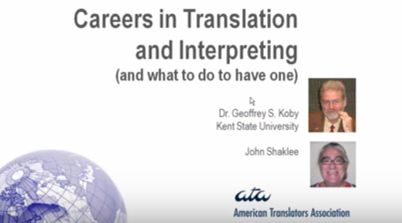 American Translators Association Presentation