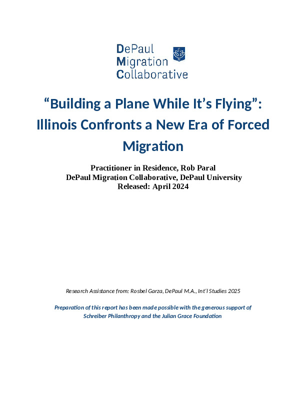 "Building a Plane While It's Flying": Illinois Confronts a New Era of Forced Migration