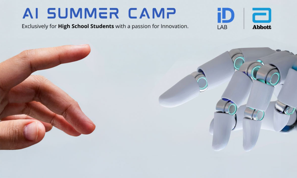 human hand reaching out to a robotic hand