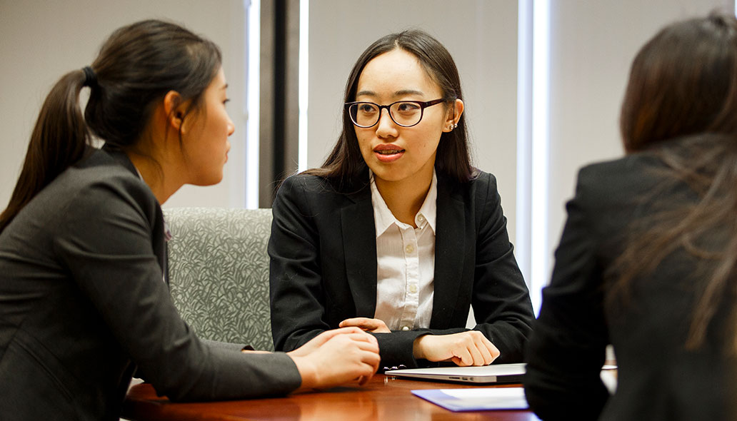 DePaul is providing substantial scholarships funded by KPMG to students in the Master of Science in Audit and Advisory Services (MSAA) program at the Kellstadt Graduate School of Business