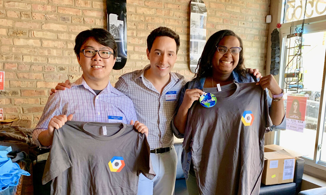 students mentored by industry alum