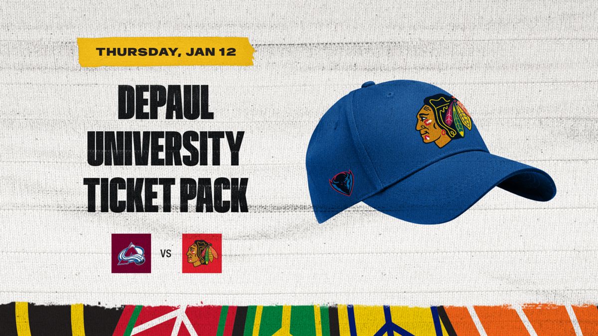 DePaul night with the Blackhawks