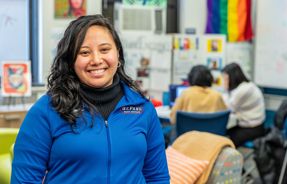 Jane Baron, coordinator of the Asian Pacific Islander Desi American Cultural Center