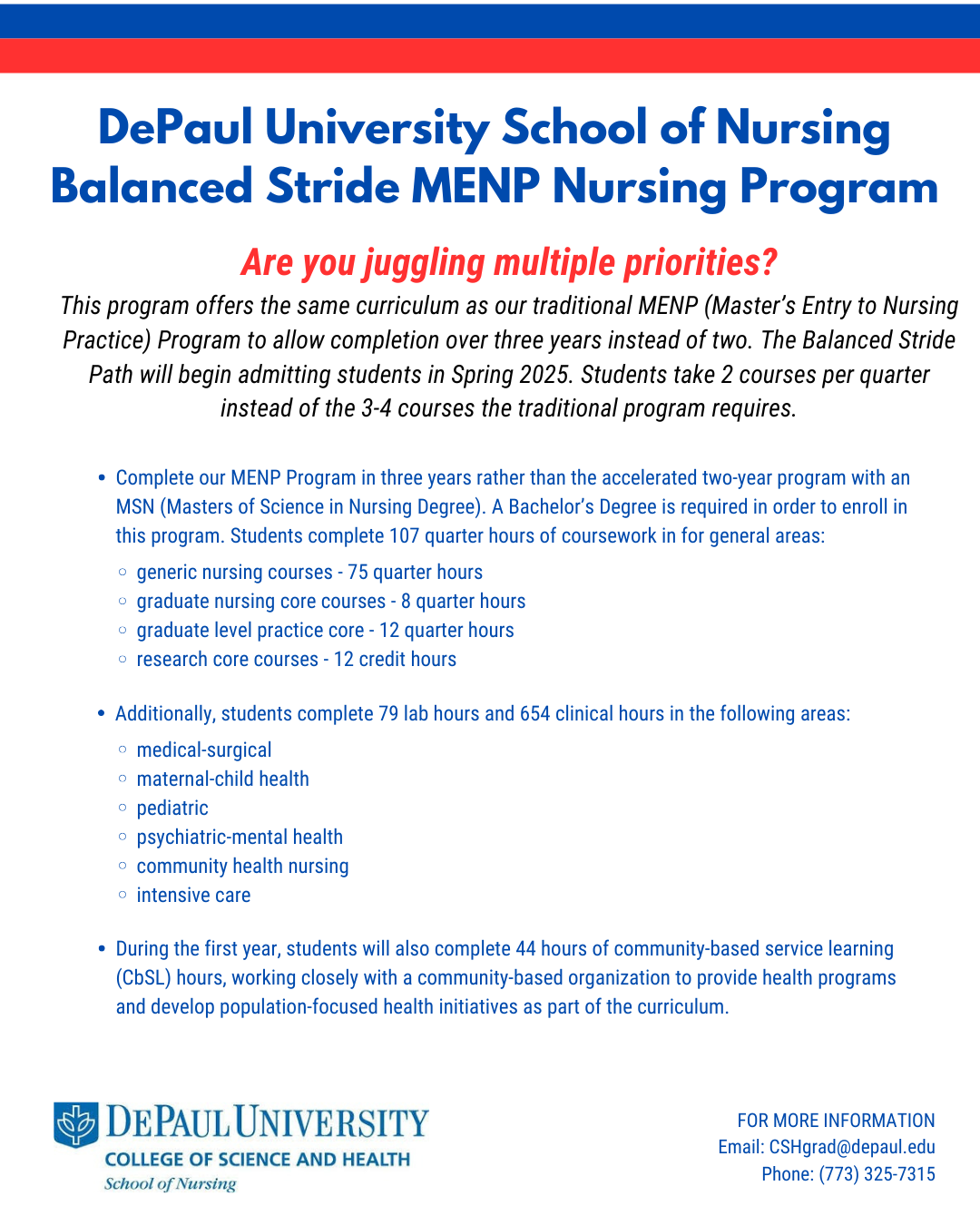 Balanced Stride Program Description