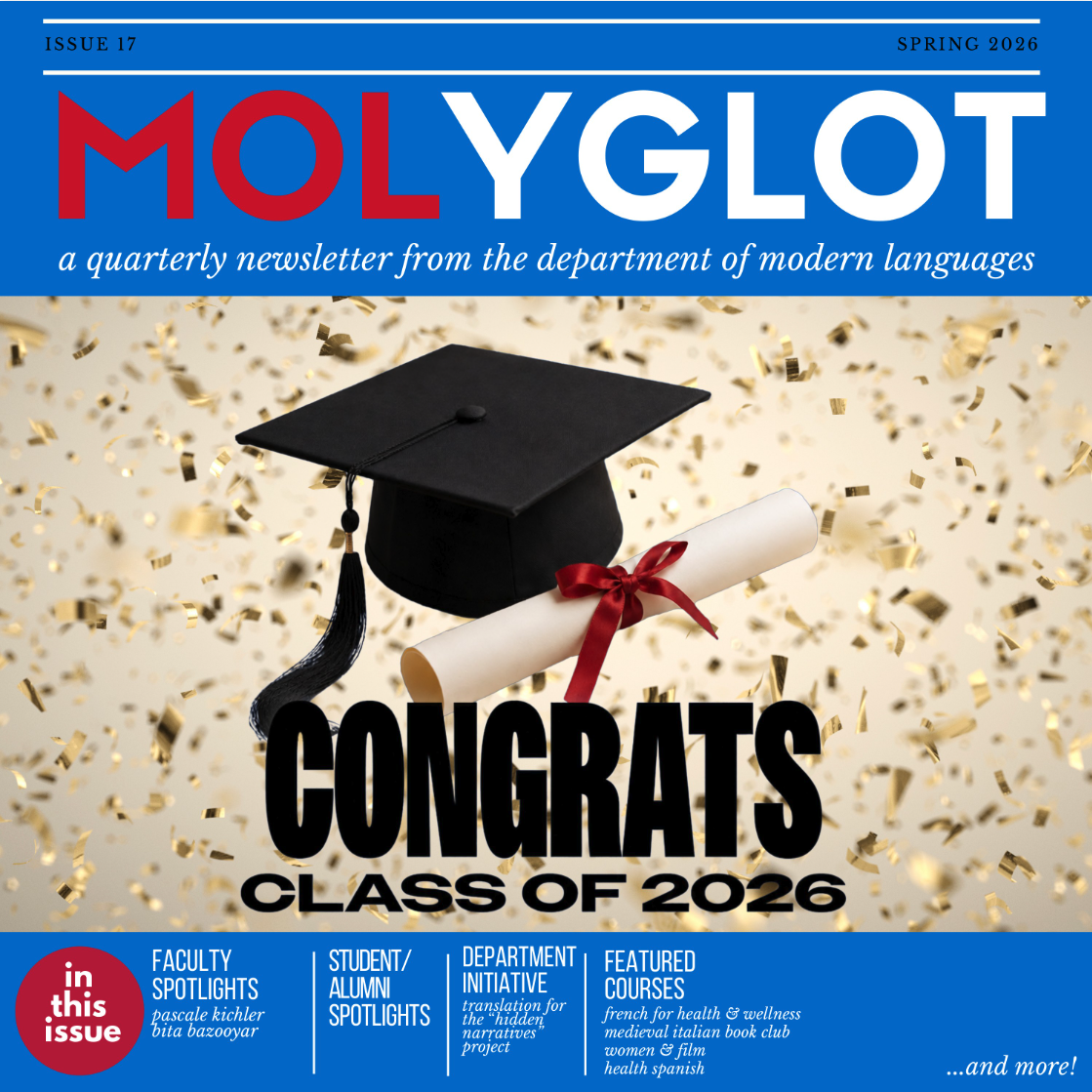 newsletter of the Modern Languages department
