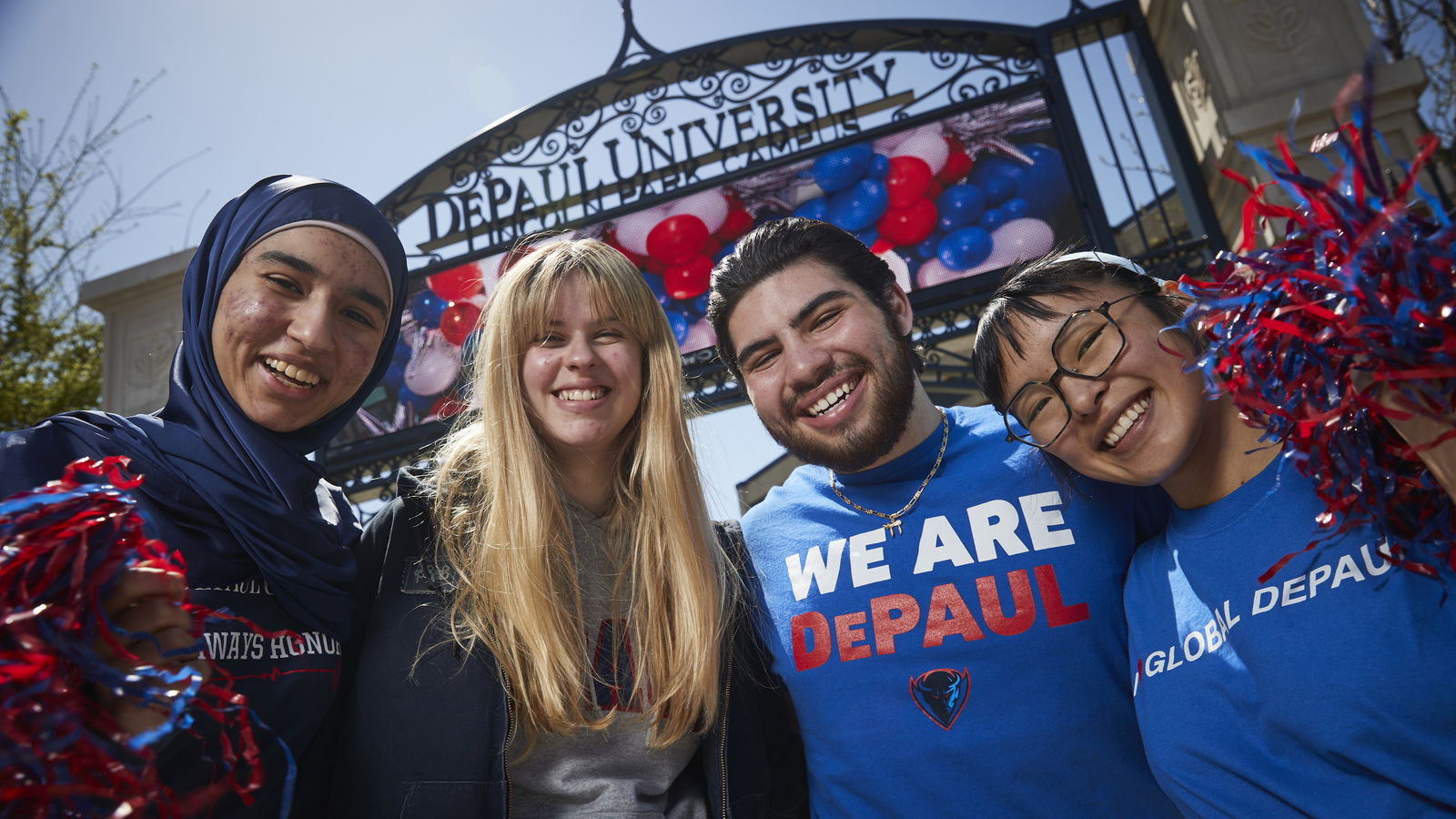 DePaul University students