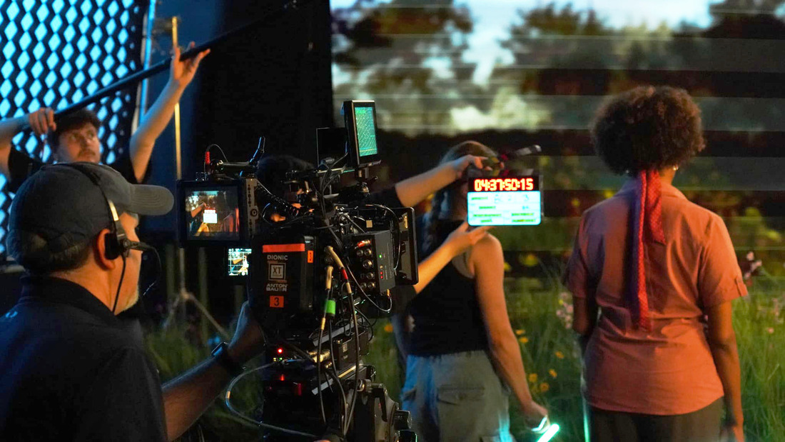 The Lagoon Filming