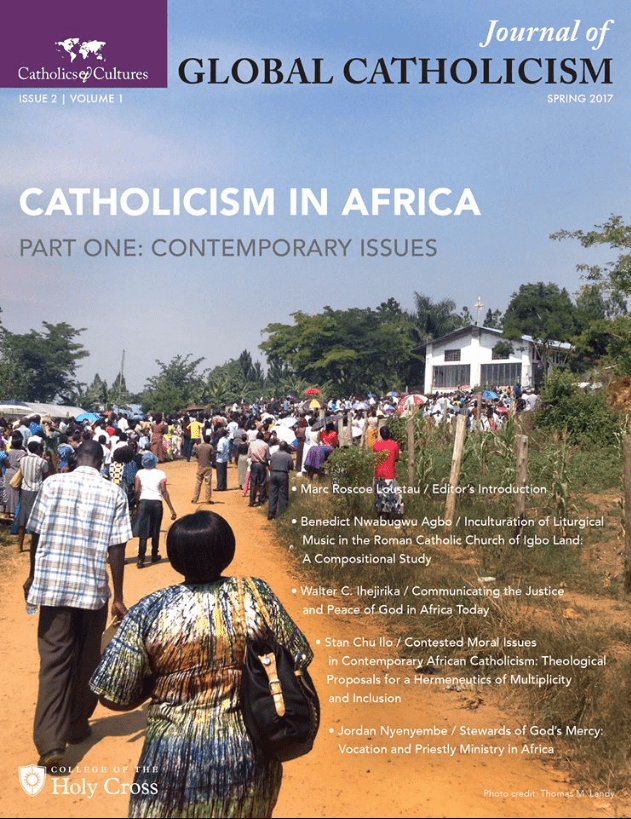 Cover of July 2017 Journal of Global Catholicism
