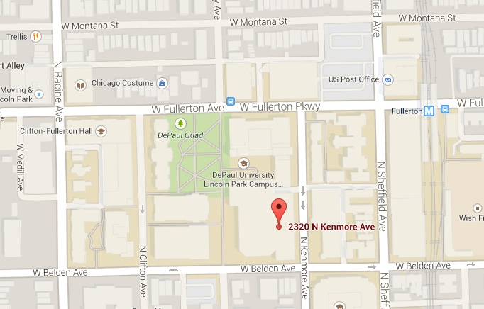 Image of WGS location on a map