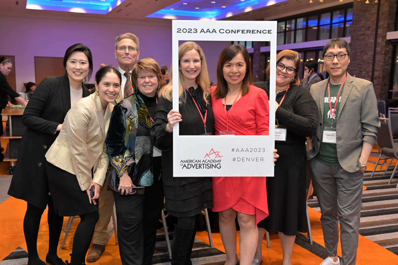 Faculty and Student at AAA Conference