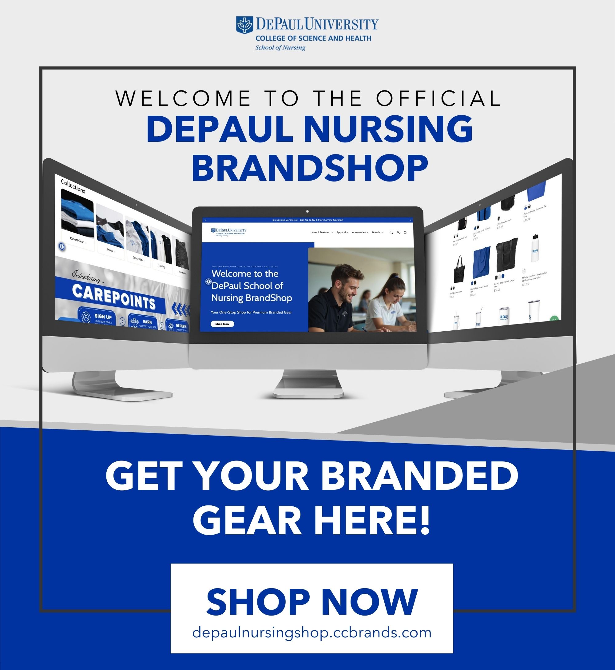 School of Nursing BrandShop Flyer