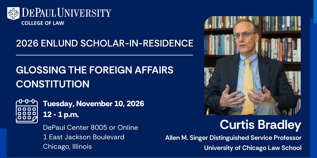 2026 Enlund Lecture