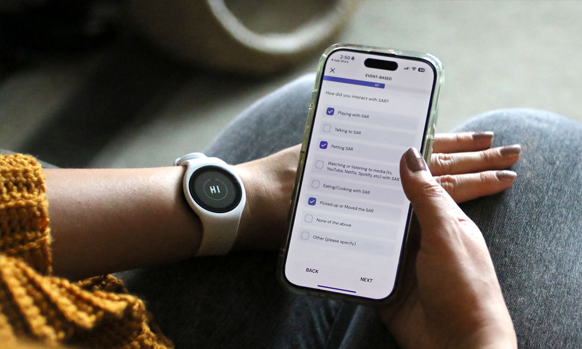 smart watch and smart phone app