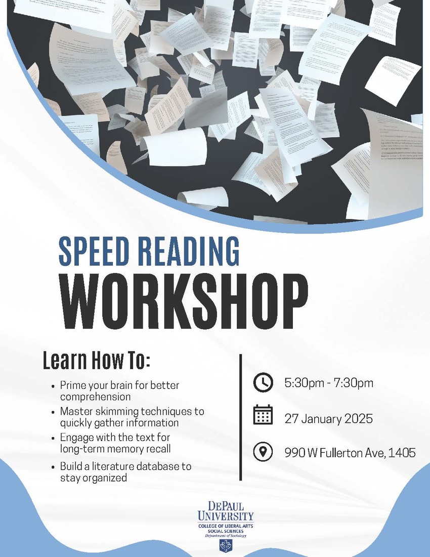2025-01-27 Speed Reading Workshop