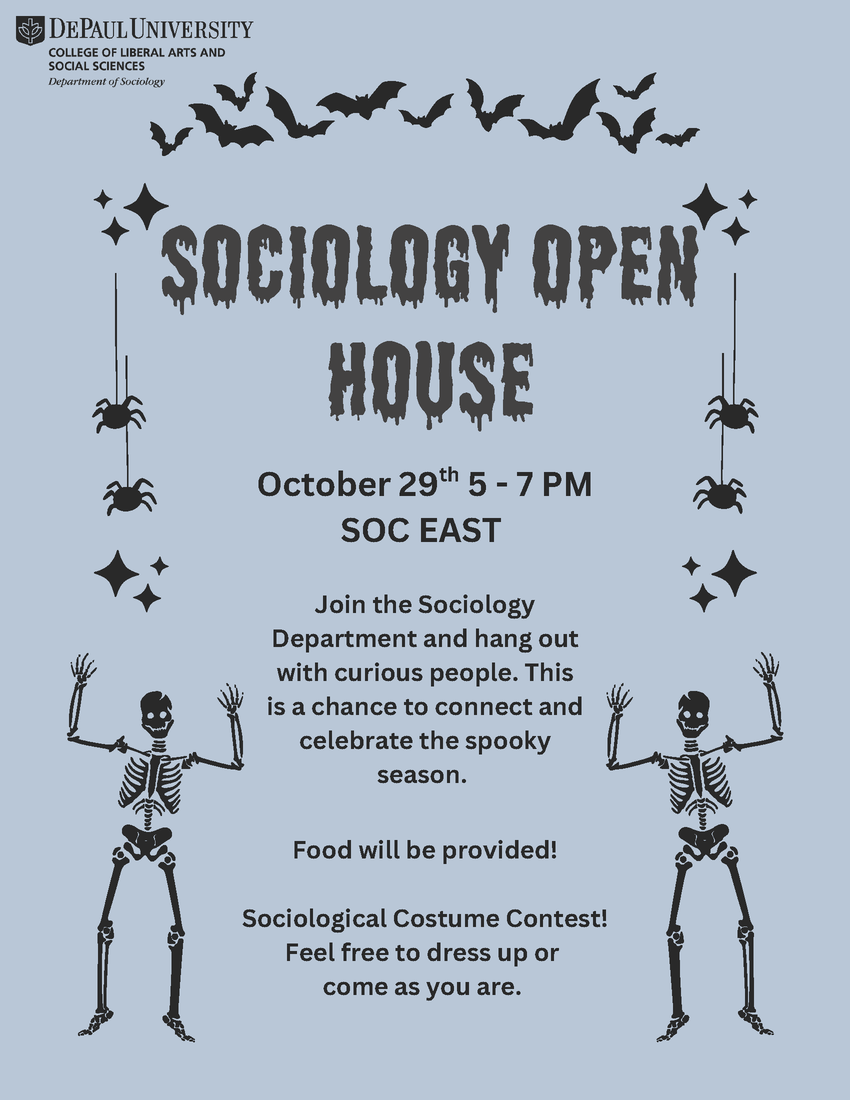 2025 Sociology Halloween Open House