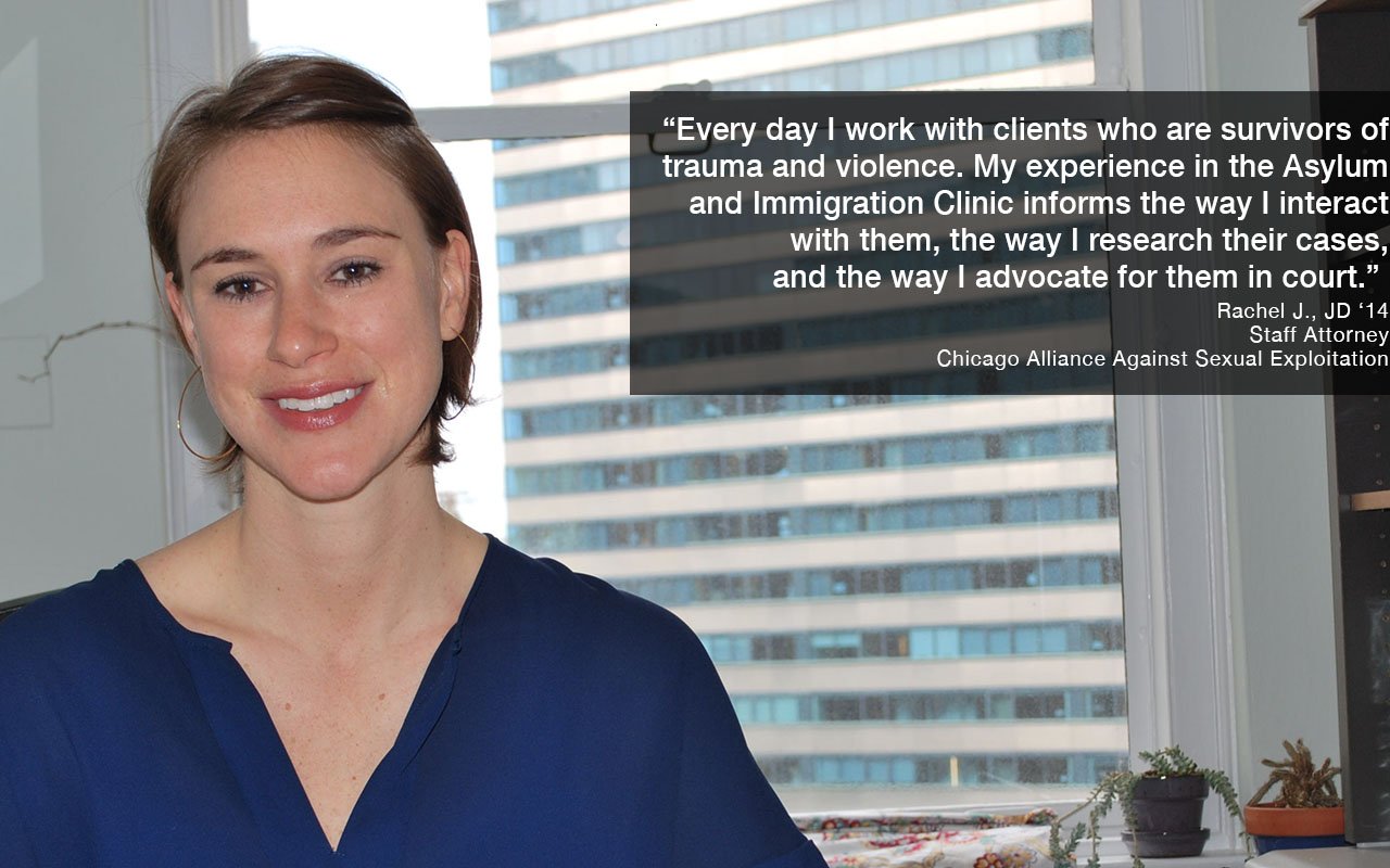DePaul Law Asylum Clinic Testimonial (Rachel J.)