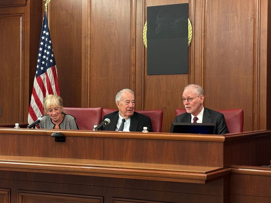 Circuit Judges Sharon Prost, Timothy B. Dyk and Richard G. Taranto