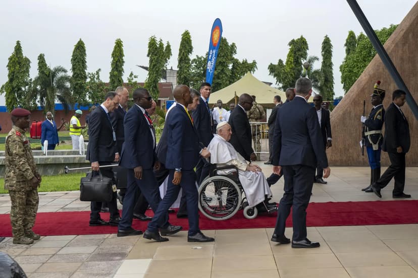 Pope Francis in Kinshasha, DRC