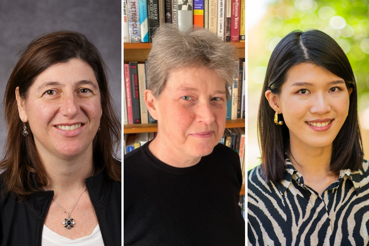 Composite of Delia Cosentino, Colleen Doody and Yun-Chen Lu