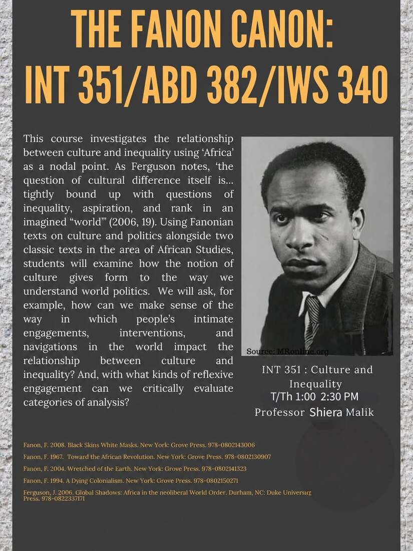 Fall 2026 Course Flyer
