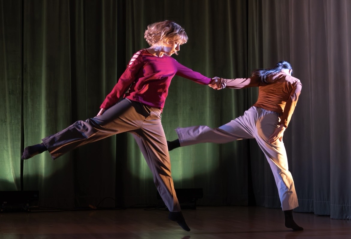 A dancer performs in our spring 2026 dance recital.
