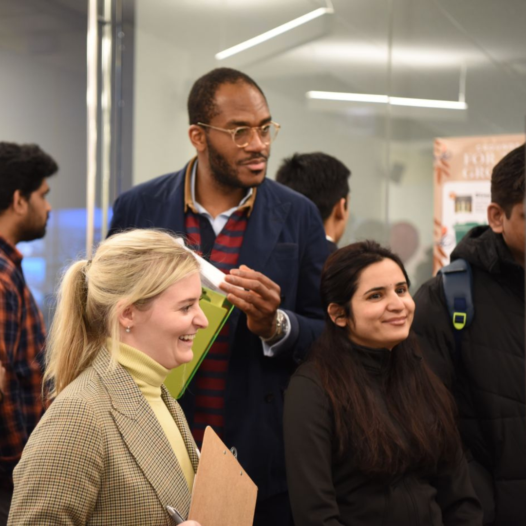 Judges at Student Innovation Expo