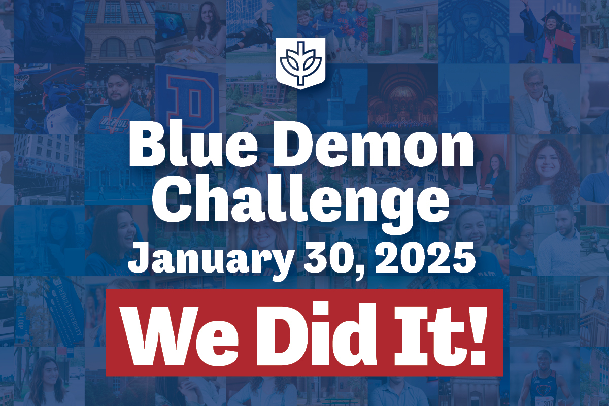 Blue Demon Challenge graphic