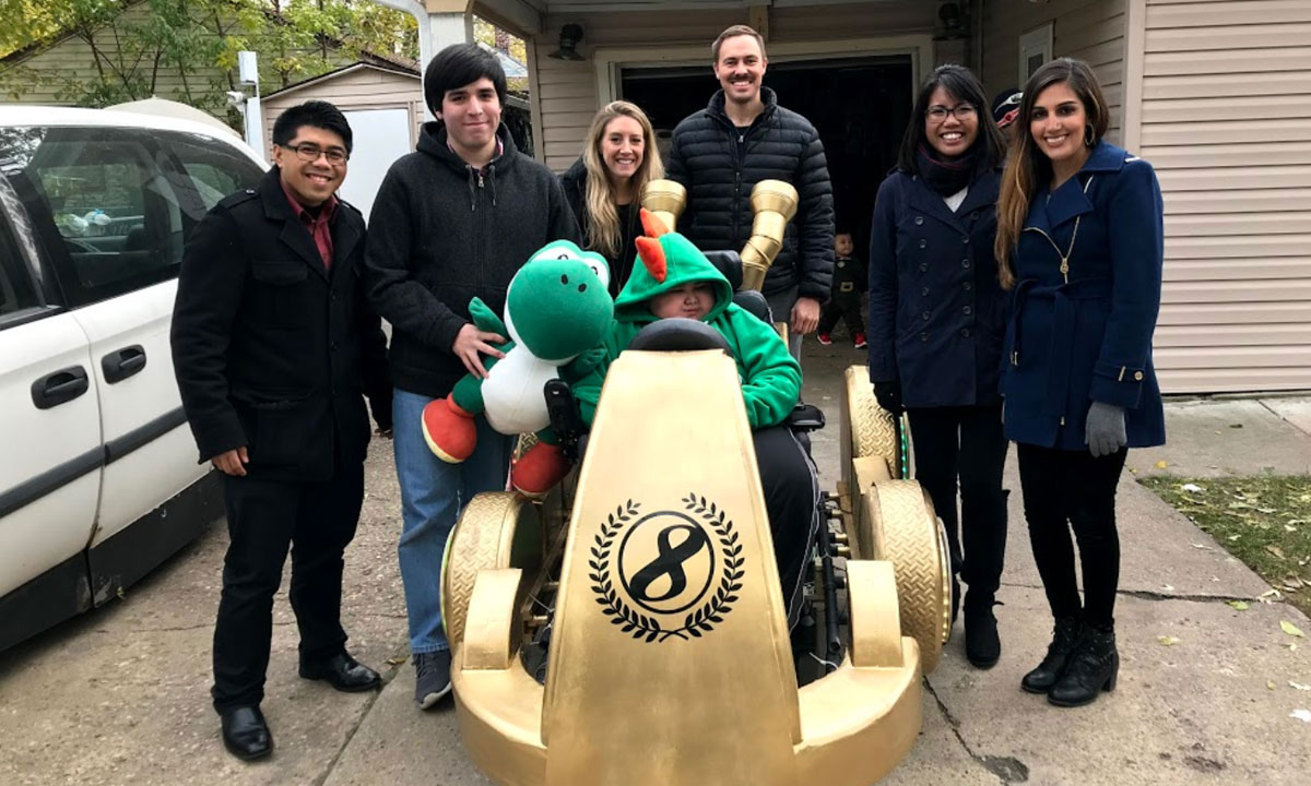 blueprint of Wheelchair costume