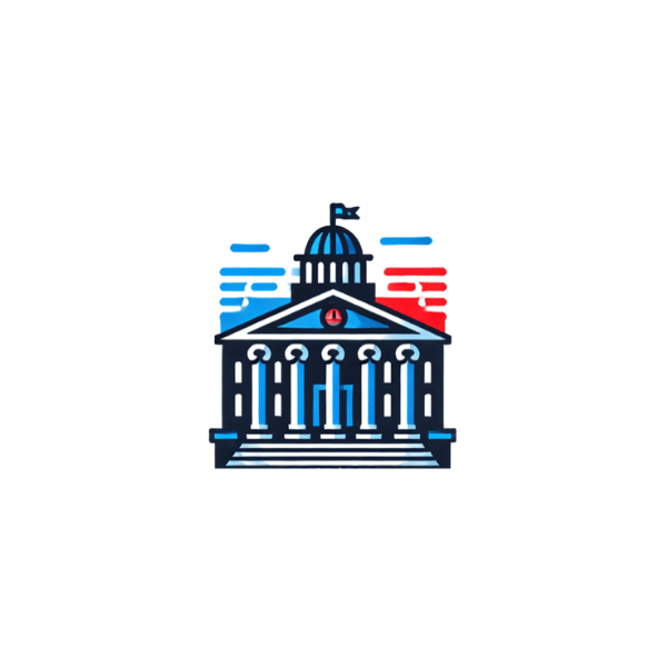 Government Building Graphic Icon