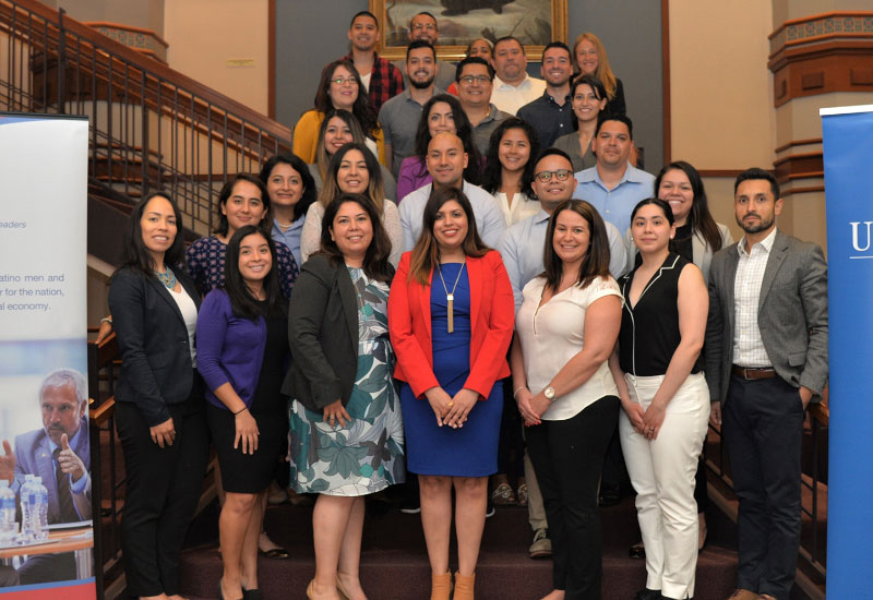 Corporate cohort group photo