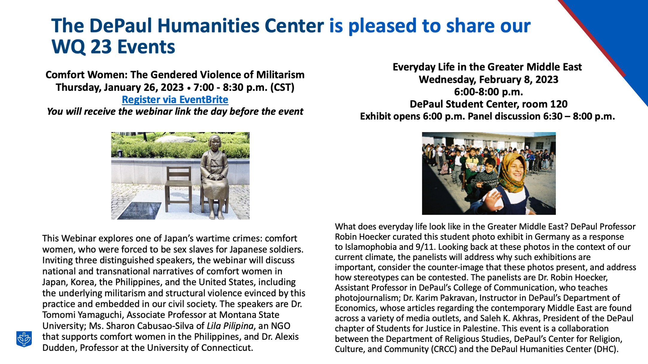 DHC Winter Quarter Flyer