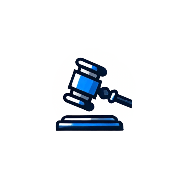 Judge's Gavel Graphic Icon