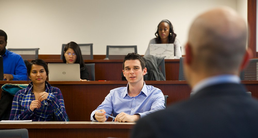 SCPS Professor speaking to the class.