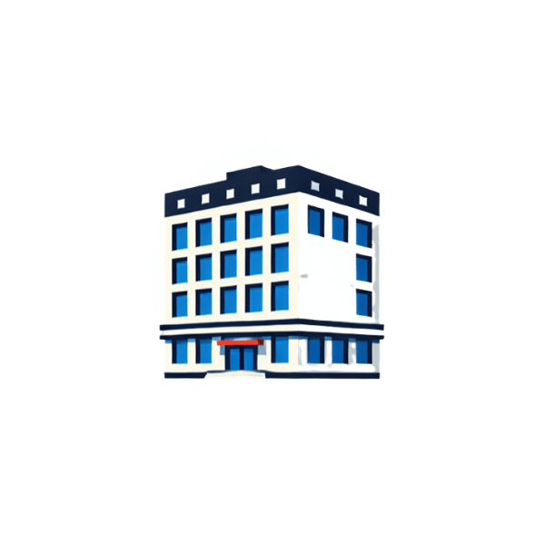 Law Firm Building Graphic Icon