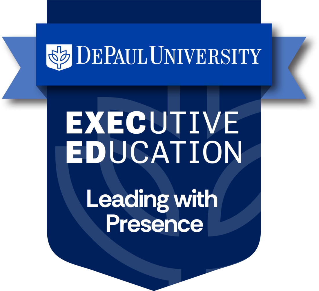 Leading with presence digital badge