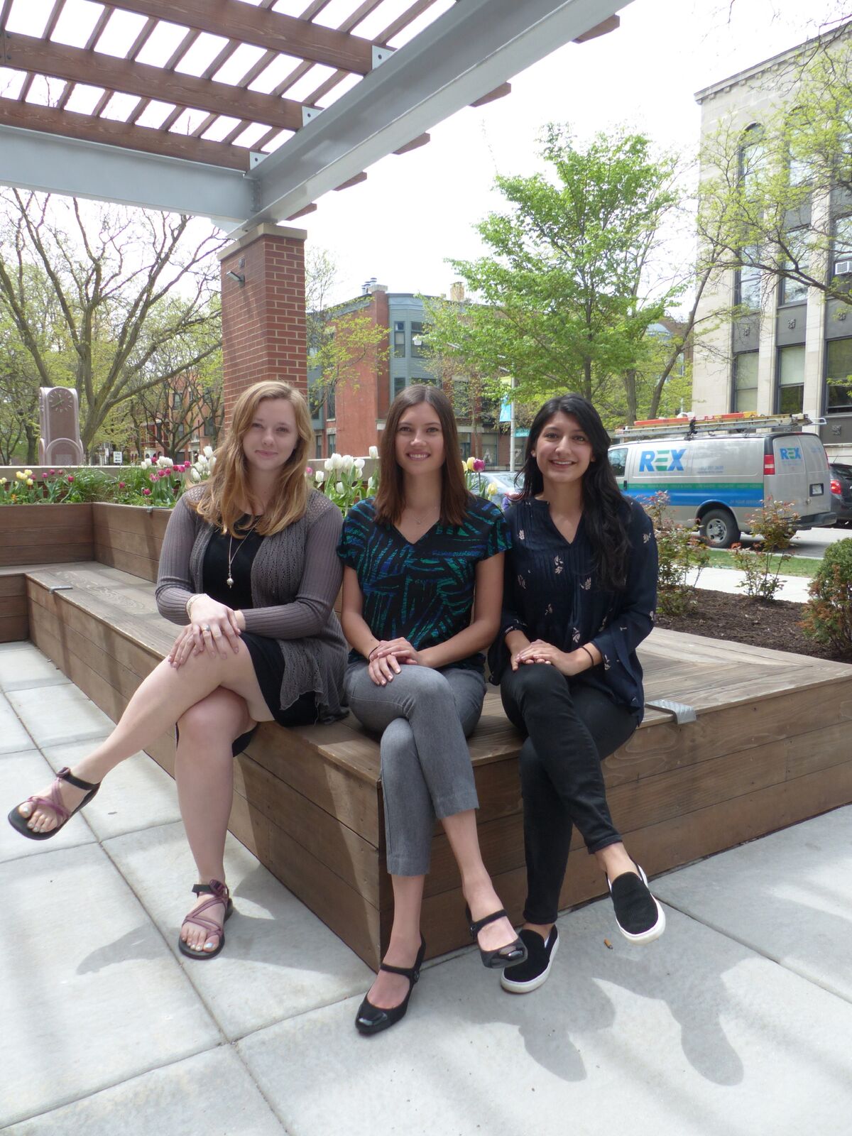 2017 Fulbright Winners Kyla, Carolyn, and Christina