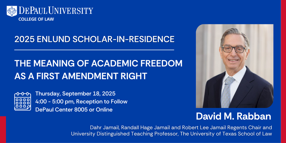 2025 Enlund Lecture Banner